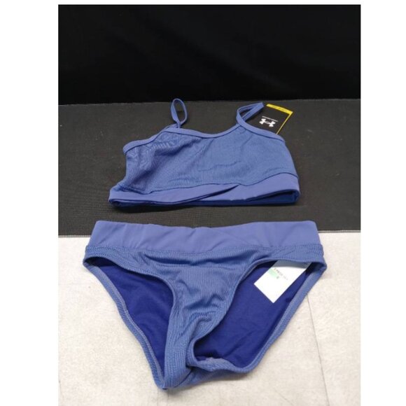 Under Armour UA Crossover Midkini, Ribbed Starlight, 8 - NWT - Picture 3 of 3